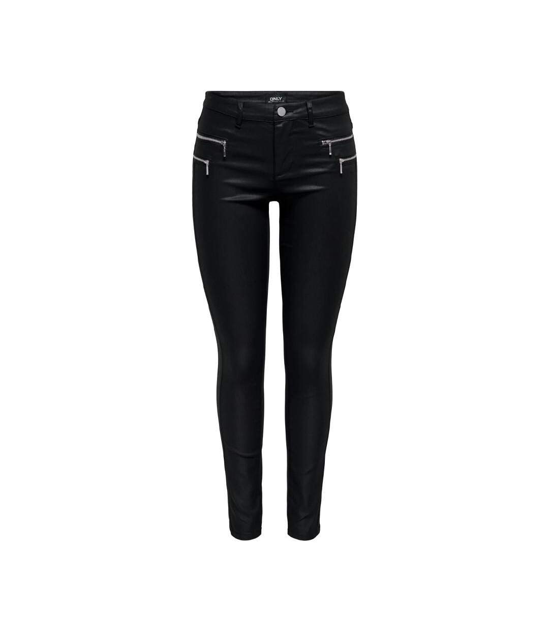 Jean Skinny Noir Femme Only Coated - L