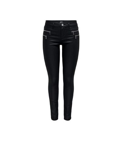 Jean Skinny Noir Femme Only Coated - L