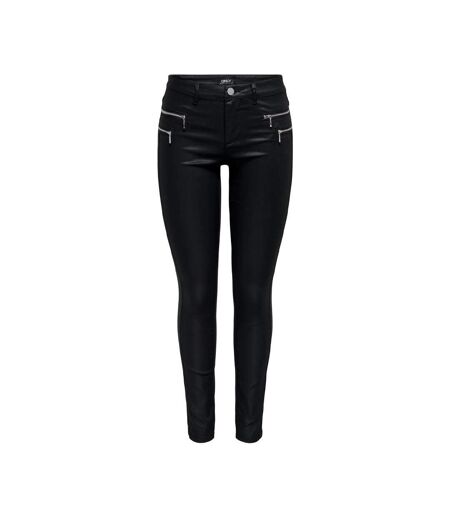 Jean Skinny Noir Femme Only Coated - L