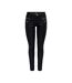 Jean Skinny Noir Femme Only Coated - L