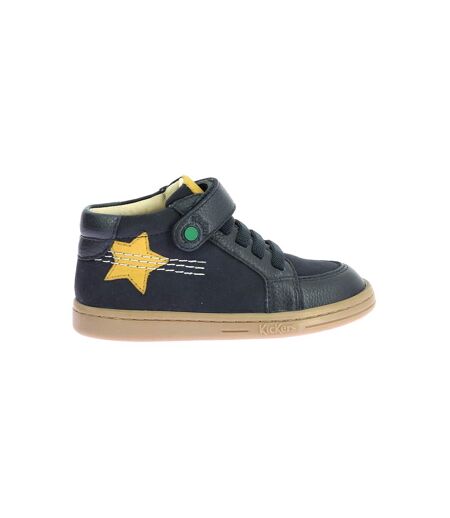 Basket Montante Cuir Enfant Kickers Tackstari