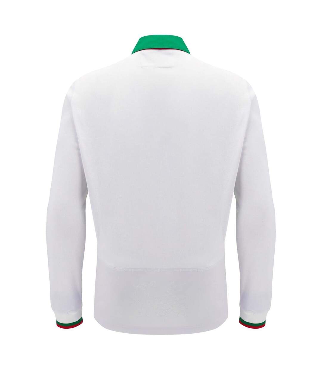 Haut De Rugby Manches Longues Motif/style Welsh Rugby Union 24/25 Homme Blanc Vert Macron-2