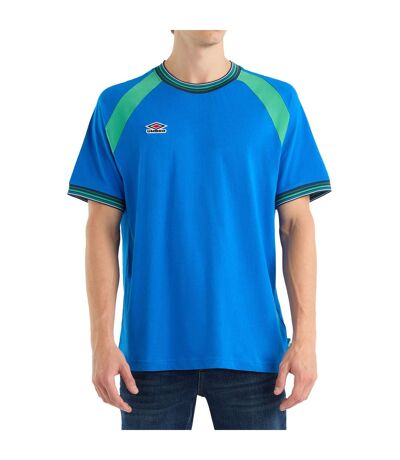 T-shirt à empiècements pour hommes victoria blue Umbro