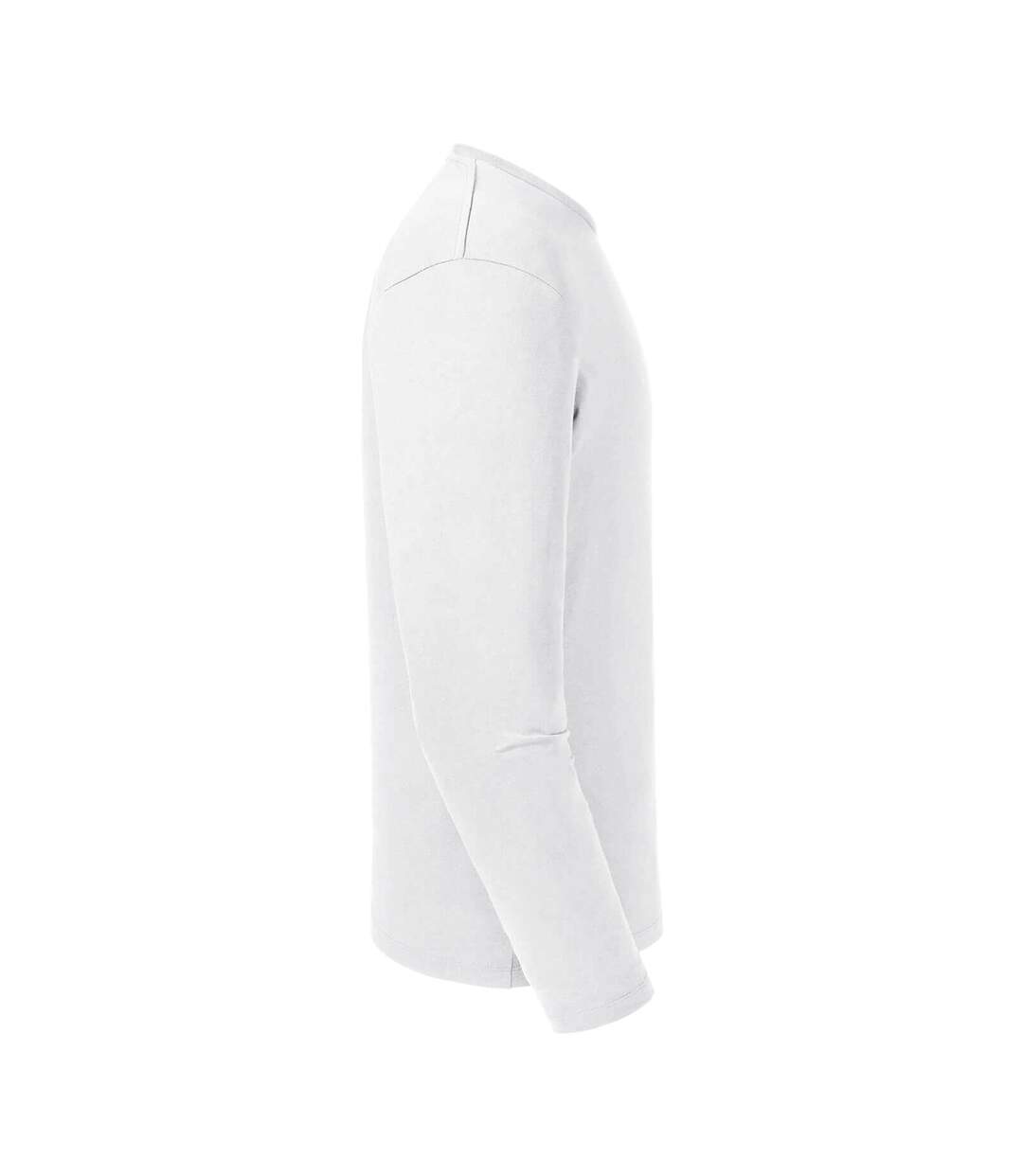 Mens long-sleeved t-shirt white Russell