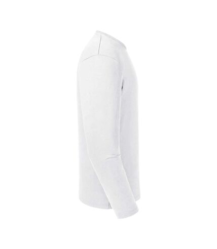 Russell T-shirt à manches longues pour hommes (Blanc) - UTBC4767