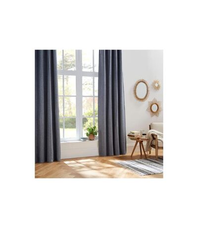 Rideau Occultant Elena 140x260cm Gris Foncé