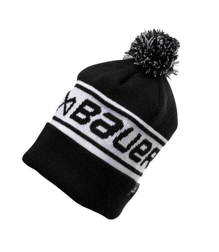 Bonnet Adulte Noir Bauer