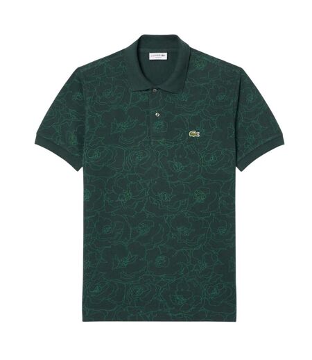 Polo Style Floral L.12.12 Homme Vert Lacoste