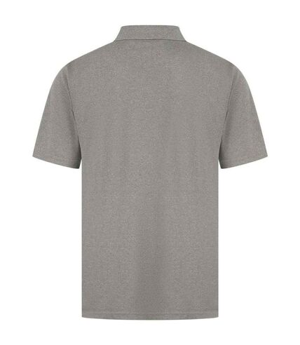 Polo homme gris chiné Henbury