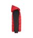 Doudoune Hybride Homme Rouge Noir James And Nicholson-3