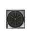 Horloge Murale Design Edith 30cm Noir & Or