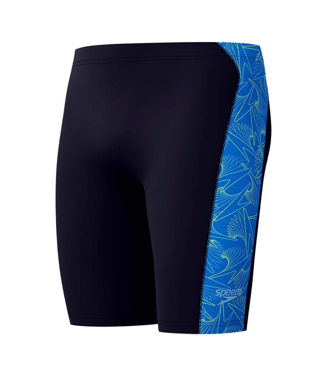 Mens Hyperboom Panel Endurance+ Jammer Shorts Navy Blue Lagoon Speedo-2