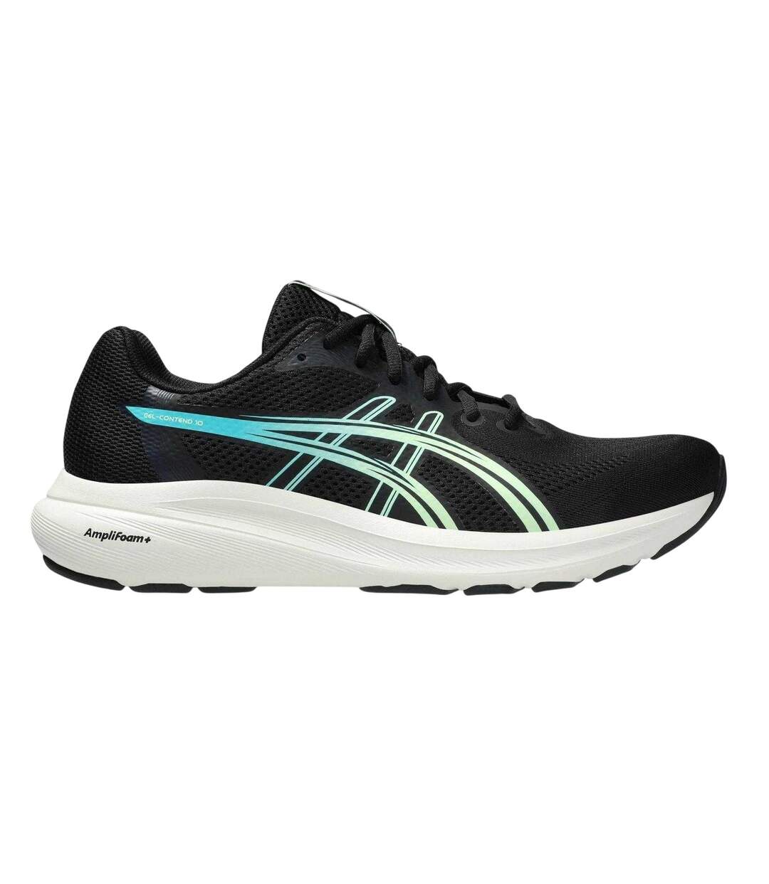 Baskets Contend Homme Noir Jaune Asics-1