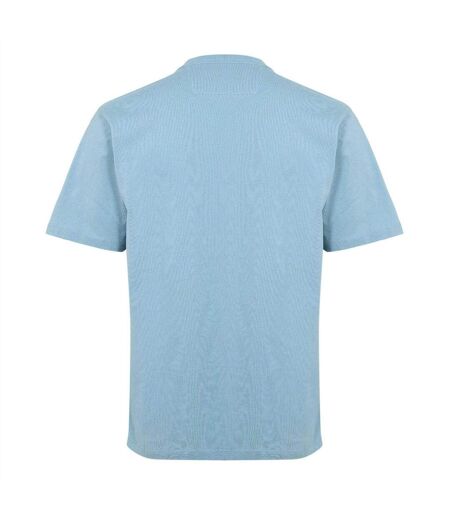 Mens Block Logo Short-sleeved T-shirt Silver Green C.P. Company