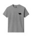 Mens Cali Crew Neck T-shirt Heather Grey Republic Of California-1