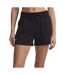 Short noir femme under armour rival fleece-1
