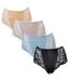 Culotte Microfibre TRESS Dentelle 5026W Pack de 4