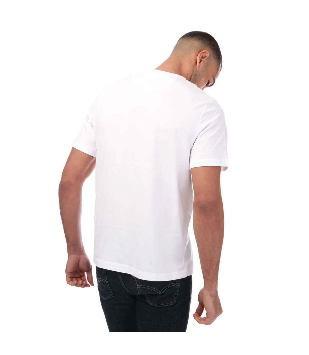 T-shirt Eddie Homme Blanc Farah-3