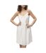 Robe blanche femme vero moda wicky-1
