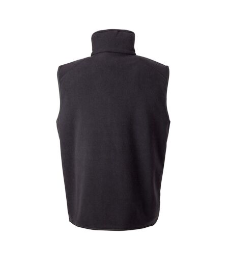 Result Core Unisex Adult Microfleece Vest (Black) - UTBC5350