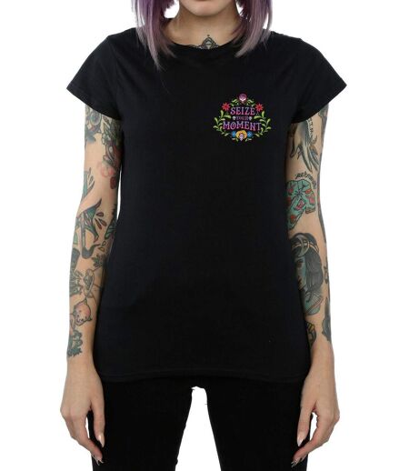 Disney - T-shirt COCO SEIZE YOUR MOMENT - Femme (Noir) - UTBI14229