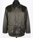 LEDERTYS CLASSIC — Veste de chasse vert : tissu déperlant et carnier PVC-3