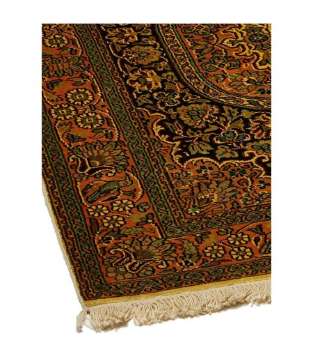 Authentique tapis d'Orient fait main en rayonne CACHEMIR A