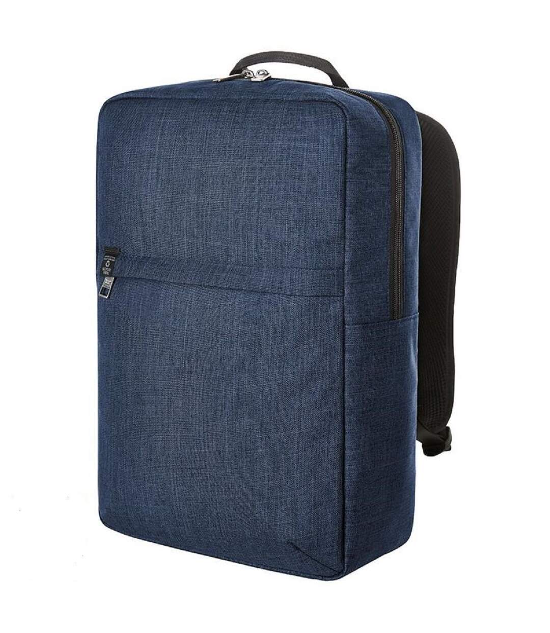 Sac à dos en polyester recyclé - 1816514 - bleu marine mélange