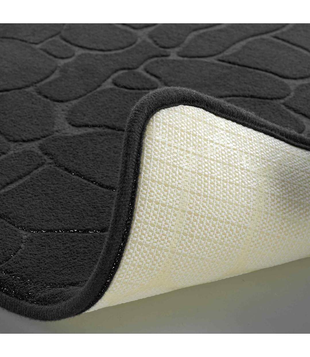 Tapis de Bain Ricochet 50x120cm Noir-2