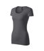 T-shirt Action Femme Gris Malfini-3