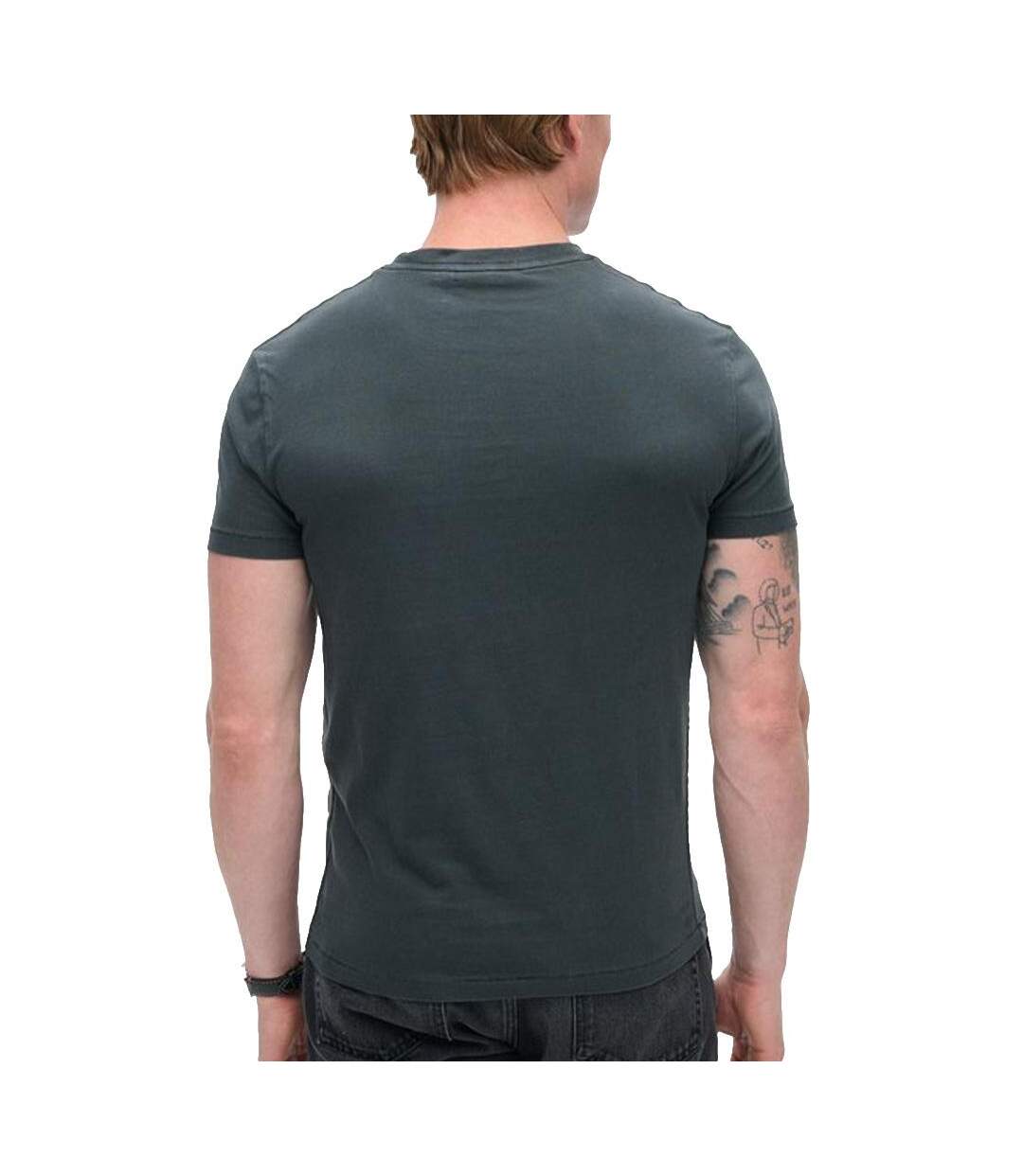 T-Shirt gris foncé homme superdry essential - xxl-2