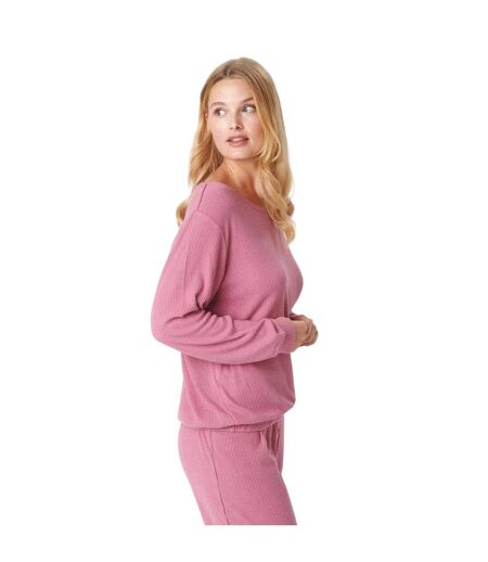 Womens/ladies Lydia Long-sleeved Sweatshirt Heather Rose CCDK Copenhagen