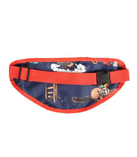 Thelwell collection practice makes perfect waist bag one size navy/red Hy