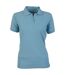 Polo Elegant Femme Bleu Clair Absolute Apparel-1