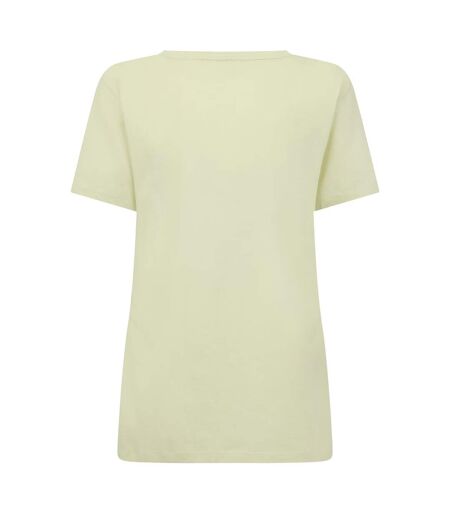 T-shirt Motif/style Logo Brodé Femme Vert Boss
