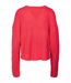 Sweat Manches Larges Femme Rouge Feu Urban Classics-2