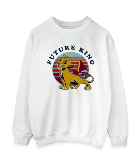 Disney Sweat Womens/Ladies The Lion King Future King Sweatshirt (Blanc) - UTBI22371