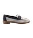 Mocassins Port Driving Femme Blanc Bleu Marine Sperry-3