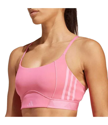 Brassière Hyperglam Femme Rose Bonbon Rose Adidas