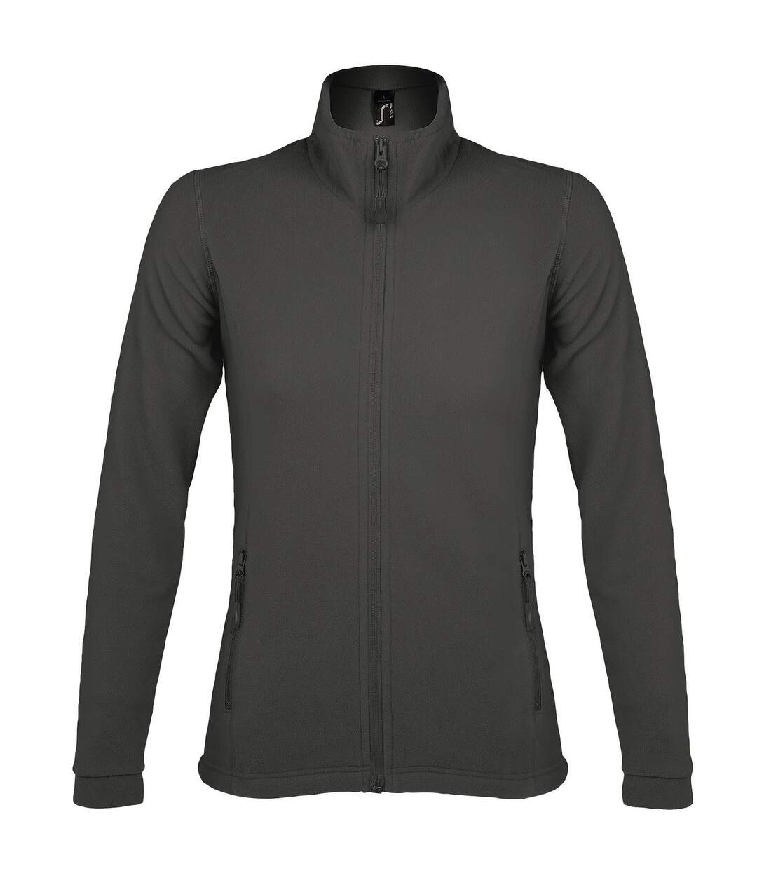 +++ FDS 250224 +++ Veste micropolaire zippée femme - 00587 - gris anthracite-2