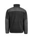 Mens Work Guard Heavy Duty Fleece Jacket Black Result-3