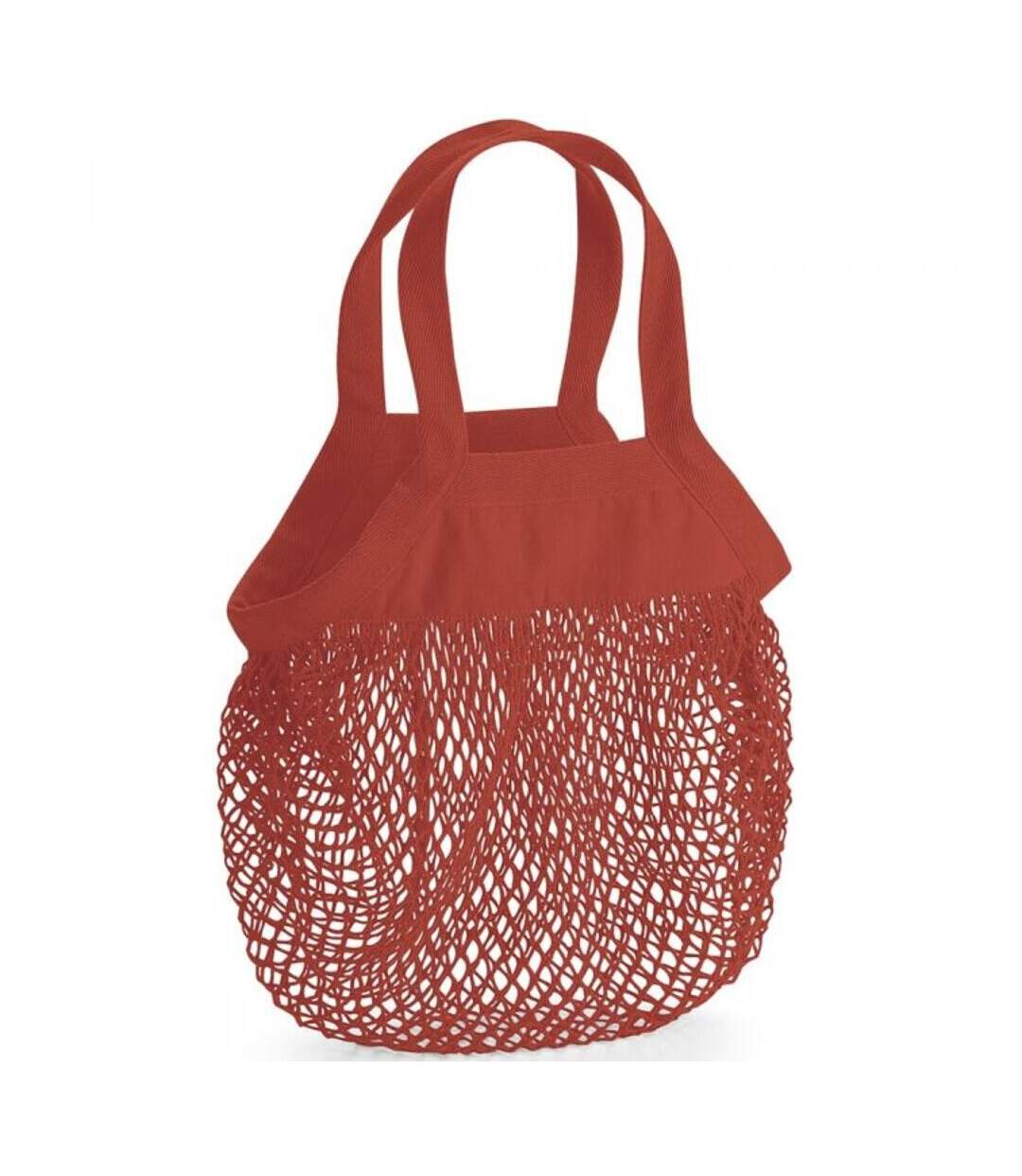 Mini Organic Cotton Tote One Size Rusty Orange Westford Mill-1