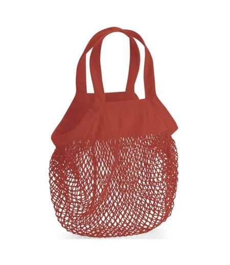 Mini Organic Cotton Tote One Size Rusty Orange Westford Mill