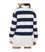 Haut De Rugby Manches Longues Motif/style Rayures Horizontales Femme Bleu Marine Crème Brave Soul-3