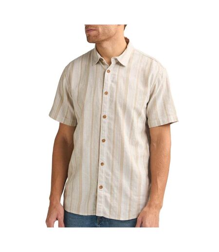 Chemise beige homme petrol industries sleeve