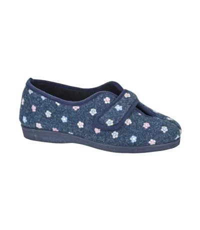 Chaussons Matilda Femme Bleu Marine Sleepers