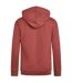 Mens bryant graphic print pull over hoodie pinot red Weird Fish-2