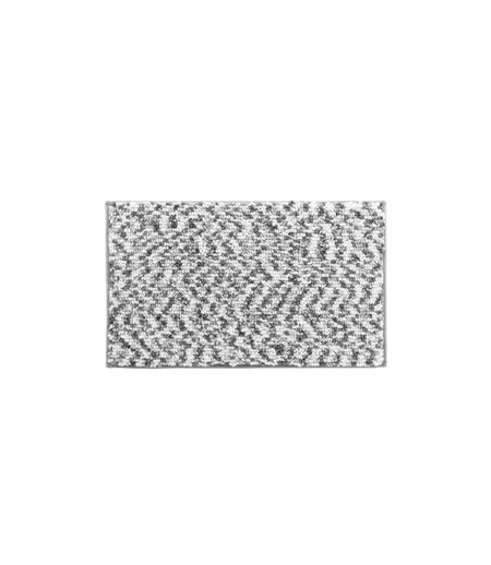 Tapis de Bain Friza 45x75cm Blanc & Gris