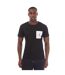 Mens Logo Pocket T-shirt Black Calvin Klein-2