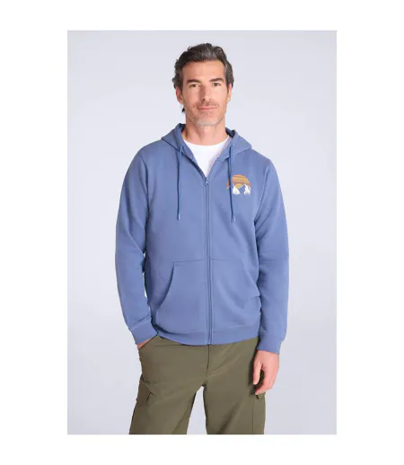 Veste À Capuche Homme Bleu Clair Mountain Warehouse